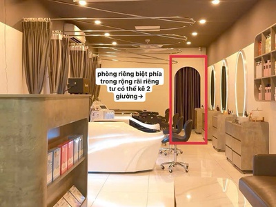 Tìm bạn cùng hợp tác   share mặt bằng mở trị liệu chuyên sâu hoặc làm mi - nails ở phố thụy khê, 0