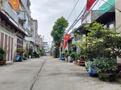 Quá thơm nguyễn thị tú ngay ngã tư gò mây hẻm 7m gần trường học 60m2,2tầng 2 tỷ 8 0