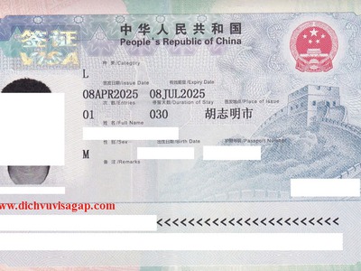 Dịch vụ làm visa Trung Quốc nhanh, đậu cao và vắng mặt 0