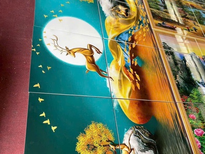 Gạch 3d tranh gạch ốp tường đẹp HP92722 0