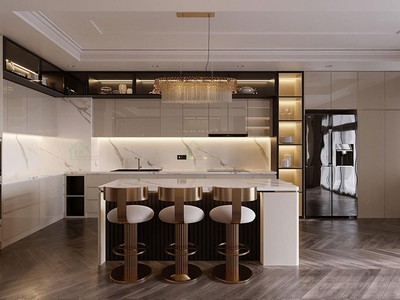 Thi Công Tủ Bếp Theo Yêu Cầu   Nhận Đóng Tủ Bếp Theo Yêu Cầu 1