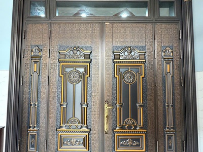 Cửa thép vân gỗ 5D 0