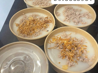 Tô giấy đựng cháo đa dạng size 0