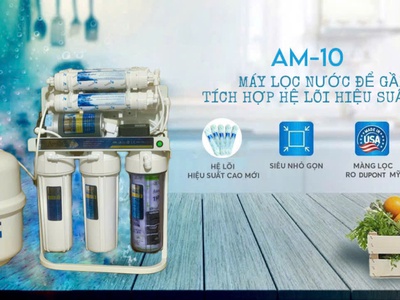 Máy lọc nước RO Amida AM-10 nhỏ gọn tiện lợi 0
