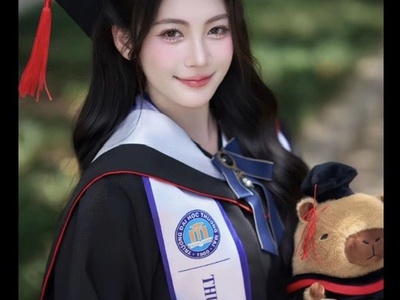 Aó cử nhân quốc tế tốt nghiệp 1