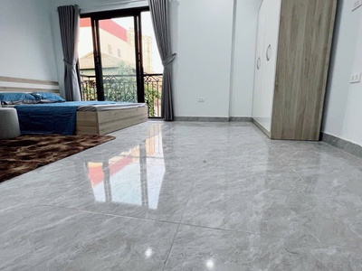 Cho thuê phòng trọ studio có ban công thoáng khu vực Cầu giấy 7