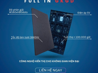 Màn hình LED P2   FULL IN GKGD   Hiển thị cực mịn   Bền hơn 100.000h 0