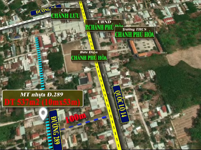Cần Bán Nhanh Lô Đất Mặt Tiền Đường 289   Cách Quốc Lộ 14 Chỉ 100m, Sổ Riêng Sang Tên Ngay 3