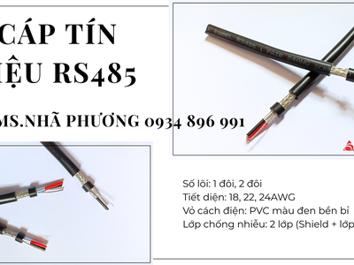 Cáp Tín Hiệu Rs485 1 Pair 24 Awg Atek Kabel 1