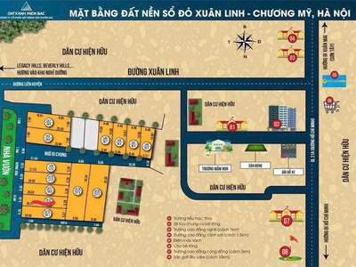 Bán lô đất đẹp chính chủ - giá tốt - vị trí đẹp thôn xuân linh, thủy xuân tiên, chương mỹ 1