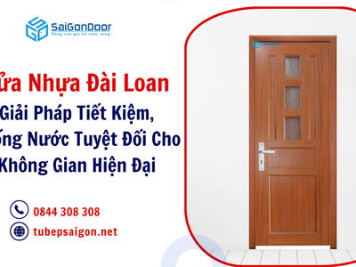 Cửa Nhựa Đài Loan: Giải Pháp Tiết Kiệm, Chống Nước 2