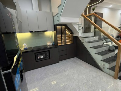 Bán nhà hẻm xe hơi q7, 58m2, 2 tầng, 3pn, sổ hồng riêng, giá chỉ 6.9 tỷ nhà đẹp tân quy q7, 4