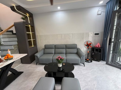 Bán nhà hẻm xe hơi q7, 58m2, 2 tầng, 3pn, sổ hồng riêng, giá chỉ 6.9 tỷ nhà đẹp tân quy q7, 3