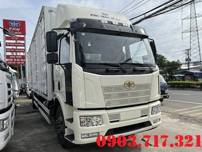 Bán xe tải Faw 7t25 thùng Container 9m9 giao ngay 0
