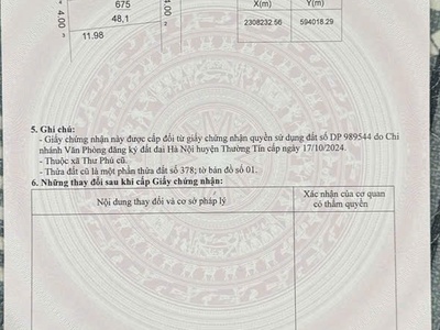  đất đẹp giá rẻ nhất khu   vĩnh lộc, thư phú, thường tín, hn  0