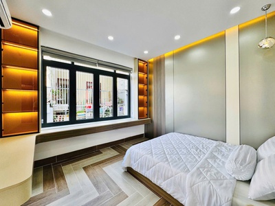 Bán nhà mới xây 1 trệt 2 lầu, lô góc 2 mặt tiền, gần nhà ga t3 và emart, giá chỉ 6.4 tỷ 3