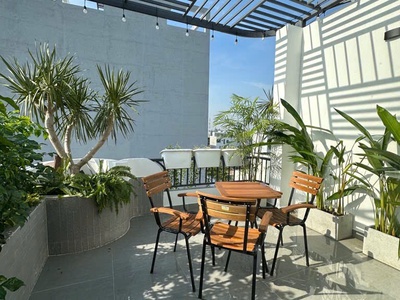 Bán nhà 5 tầng vườn lài   an phú đông, q.12, giáp gò vấp,cách siêu thị emart 3km,  full nội thất 2