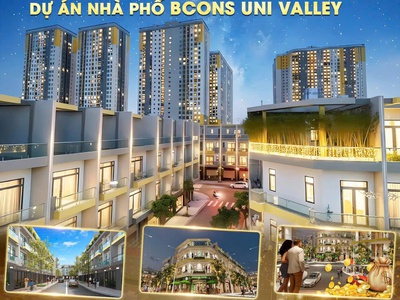 Nhà phố ngay làng đại học   mặt tiền đường thống nhất, phường đông hòa, tp. dĩ an, bình dương 0