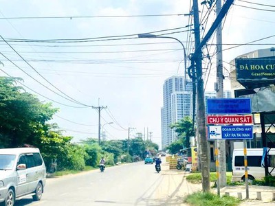 Bán đất long thạnh mỹ q9   110m  cạnh vinhomes, 50m ra nguyễn xiển, hẻm xe tải 1 trục thẳng tắp gần 4