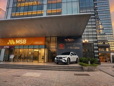 Bán sàn thương mại tầng 1 tại ngã 4 sở 100tr/m diện tích linh hoạt từ 63-1000m 2