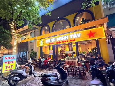 Tây hồ, hà nội - chính chủ sang nhượng quán nhậu minh tây   chỉ 580 triệu  không gồm cọc 1