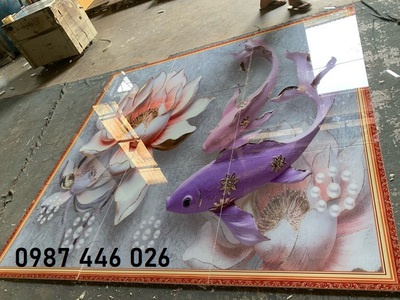 Gạch in tranh 3d ốp tường HP833 6