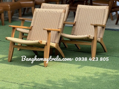 Ghế cafe khung gỗ 3