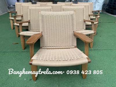 Ghế cafe khung gỗ 4