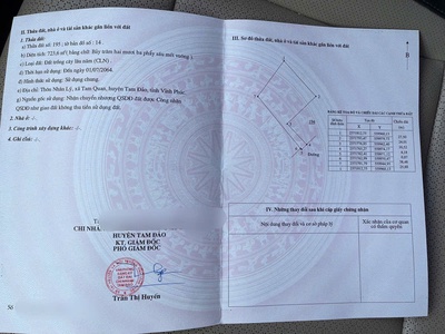 Bán nhà cấp 4 Minh Quyết, Khai Quang, Vĩnh Yên, Vĩnh Phúc. Giác chỉ 2.55 tỷ 4