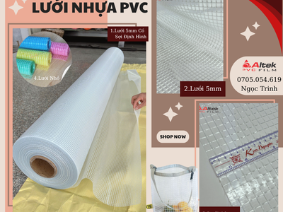Giải Pháp Xanh Với Lưới Nhựa PVC   Bền Vững   Thẩm Mỹ 0