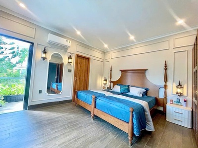 Bán Biệt thự siêu đẹp 2 mặt tiền Hoá Sơn - Sát trục Thăng Long - Dòng tiền 70tr/th  3