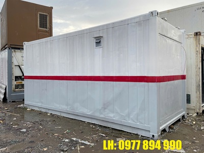 Container văn phòng 20ft làm từ vỏ cont lạnh mới 100 0