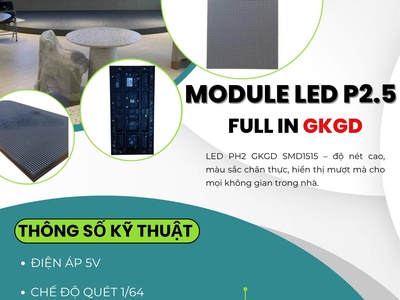 Màn hình LED P2.5 GKGD SMD2020   Lựa chọn hàng đầu cho sân khấu   hội nghị 3