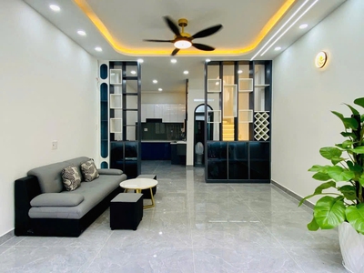 Nhà mới shr 3 tầng 43m2, vuông   đường số 59 gò vấp 1