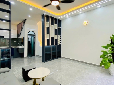 Nhà mới shr 3 tầng 43m2, vuông   đường số 59 gò vấp 2
