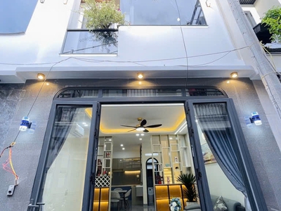 Nhà mới shr 3 tầng 44m2, vuông   đường số 59 gò vấp 0