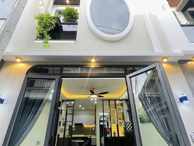 Nhà mới shr 3 tầng 44m2, vuông   đường số 59 gò vấp 0