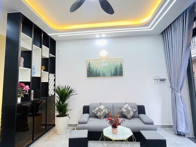 Nhà mới shr 3 tầng 44m2, vuông   đường số 59 gò vấp 2