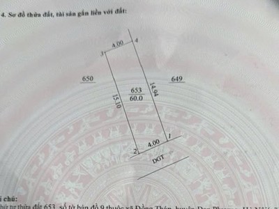 60m đất đồng tháp - đan phượng - hà nội. ô tô đã cửa giá cho nhà đầu tư 0
