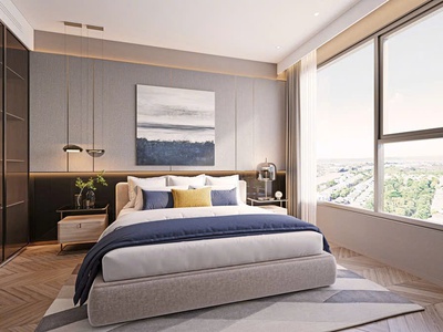 Bán gấp studio 30m    lumière evergreen - tầng 25, ban công đông nam mát quanh năm 3