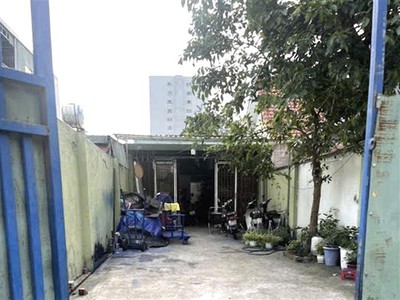 Hẻm xe tải tránh thông đường lê văn khương, thới an, diện tích 208m2  4.5 x 46 , nhà cấp 4 sẵn dòng 2