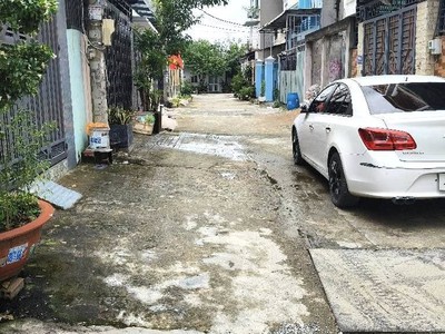 Nhà 3 tầng khu bàn cờ hẻm 6m thông đường thạnh xuân 40, diện tích 81m2  5.5 x 16 , gần cao đẳng 0