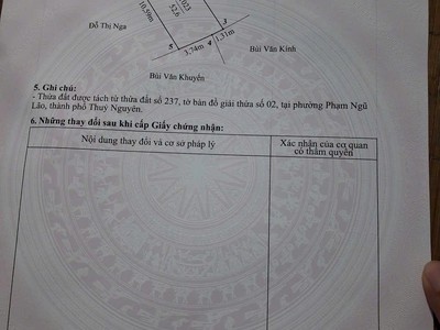 Bán lô đất giá công nhân tại ngũ lão, thủy nguyên ngay gần kcn vsip 0