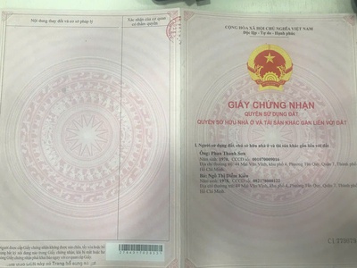 Cần bán nhanh căn nhà 3 tầng vị trí đẹp tại 1979/23/85a, đường huỳnh tấn phát  nay là đường huỳnh 3