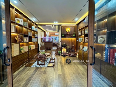 Biệt thự lê văn thọ p9 gò vấp 6 tầng thang máy full nội thất gỗ cao cấp 80m  giá 12.8 t tl 1