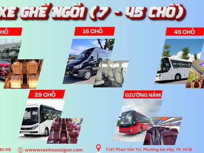 Xe đẹp   Giá tốt   Tài xế thân thiện    Gọi ngay SGC Tourist để có giá ưu đãi 1