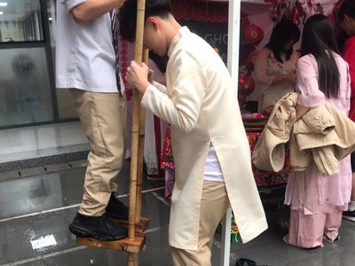 Đạo cụ chơi cà kheo , đua cà kheo , cà kheo giá rẻ 4