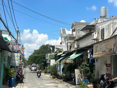 Nhà  4x25  mặt tiền hiệp thành 06   ngay nhà văn hóa thiếu nhi q12 1