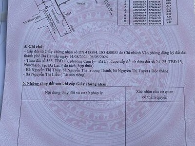 Chính chủ bán nhà mặt tiền đường   150 ngô quyền, phường cam ly, đà lạt, lâm đồng 0