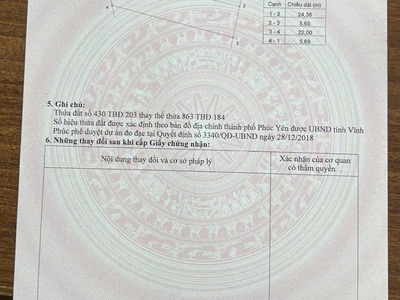 Đất đẹp - giá tốt - cần bán nhanh lô đất vị trí đắc địa tại xã ngọc thanh, tp phúc yên, vĩnh phúc 1